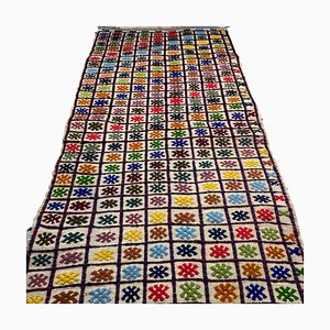 Small Anatolian Turkish Kilim Runner Rug-AIV-1266645