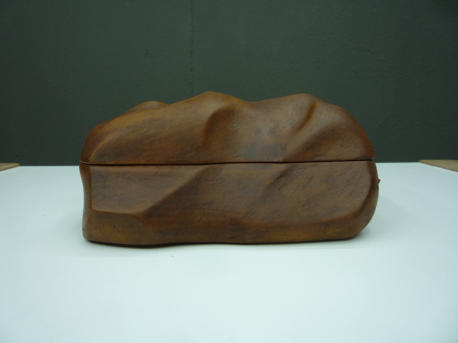 Small Anthroposophical Walnut Box in the style of Siegfried Pütz, 1920s