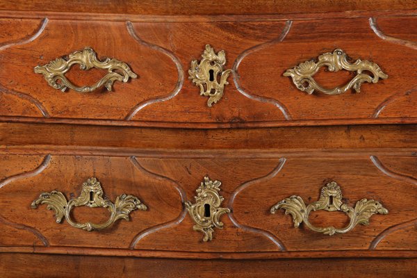 Small Antique Baroque 18th Century Walnut Dresser-DXD-1150917