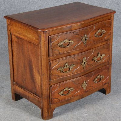 Small Antique Baroque 18th Century Walnut Dresser-DXD-1150917