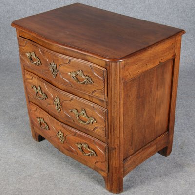 Small Antique Baroque 18th Century Walnut Dresser-DXD-1150917