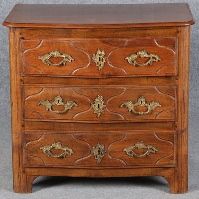 Small Antique Baroque 18th Century Walnut Dresser-DXD-1150917