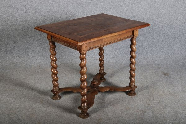 Small Antique Baroque Side Table in Walnut, 1800-DXD-1750409