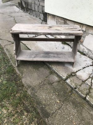 Small Antique Country Seat Bench-OXJ-1726489