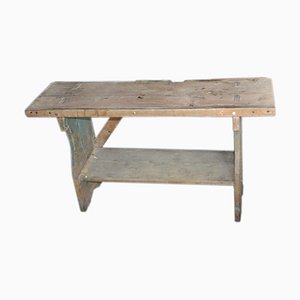 Small Antique Country Seat Bench-OXJ-680514