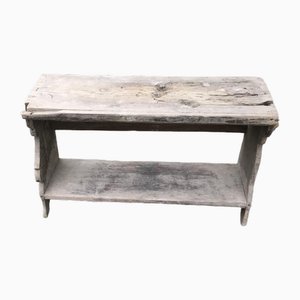 Small Antique Country Seat Bench-OXJ-1726489