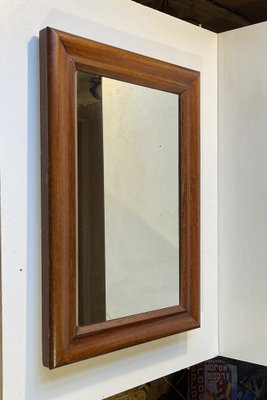 Small Antique Danish Wall Mirror in Mahogany, 1900s-LCR-1820973