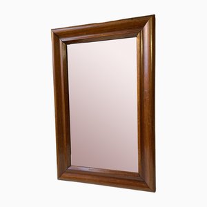 Small Antique Danish Wall Mirror in Mahogany, 1900s-LCR-1820973