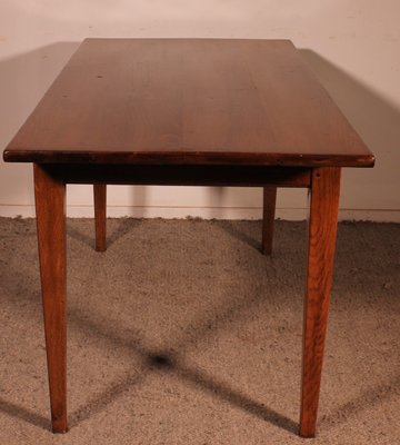 Small Antique Farm Table in Oak, 1800s-HPU-2034737