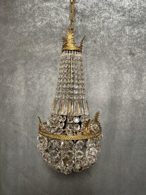 Small Antique French Chandelier-NSG-2041614