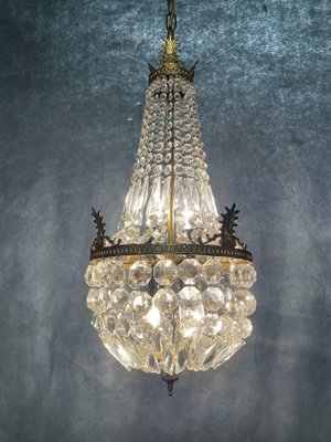 Small Antique French Chandelier-NSG-2041614