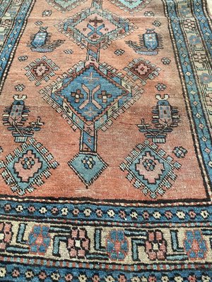 Small Antique Heriz Rug-YMM-1147740