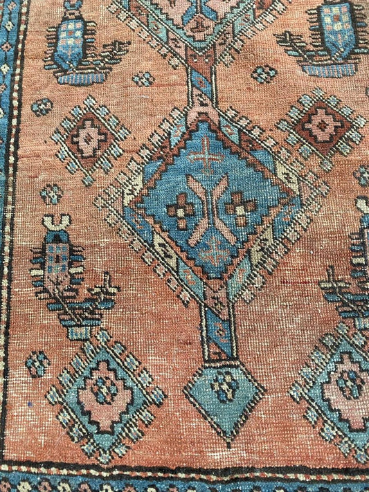 Small Antique Heriz Rug