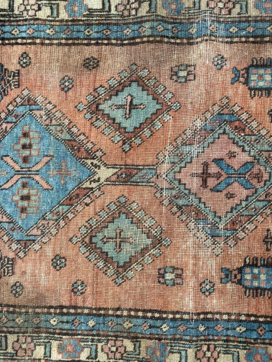 Small Antique Heriz Rug