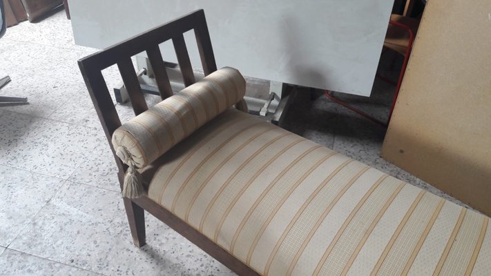 Small Antique Italian Wooden Sofa-RAQ-657623