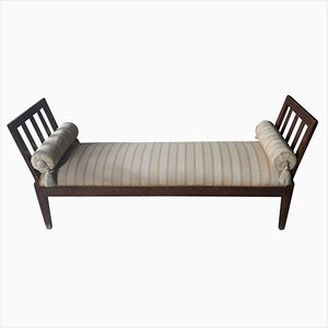 Small Antique Italian Wooden Sofa-RAQ-657623