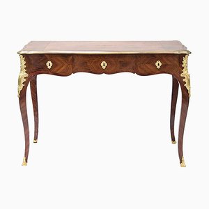 Small Antique Louis XV Kingwood Marquetry Desk-CEJ-488269