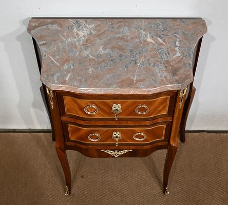 Small Antique Louis XV / Louis XVI Commode-RVK-1440555