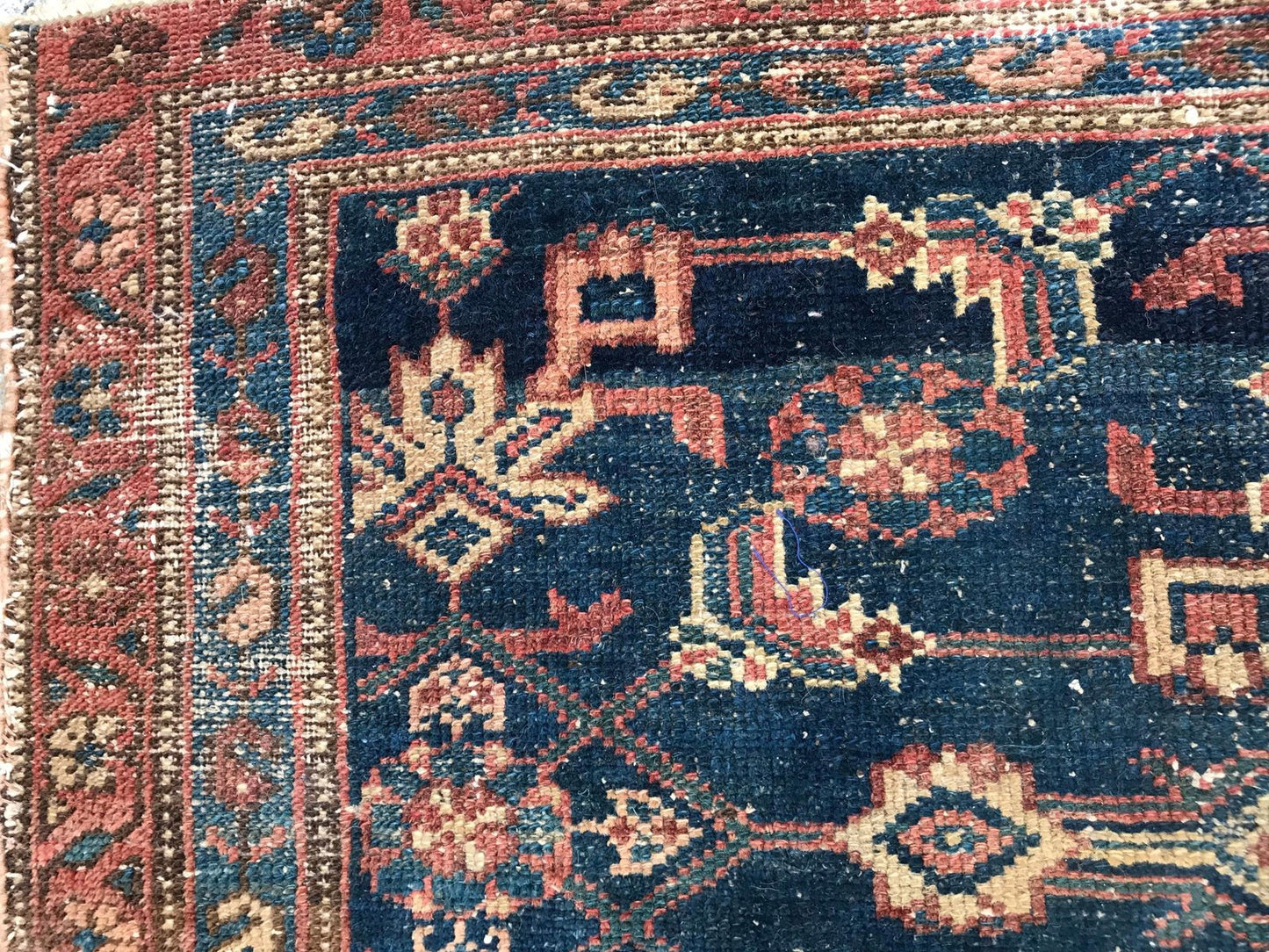 Small Antique Mahal Rug