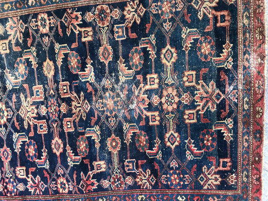 Small Antique Mahal Rug