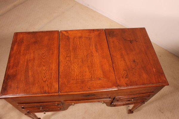 Small Antique Oak Chest of Drawers-HPU-829693