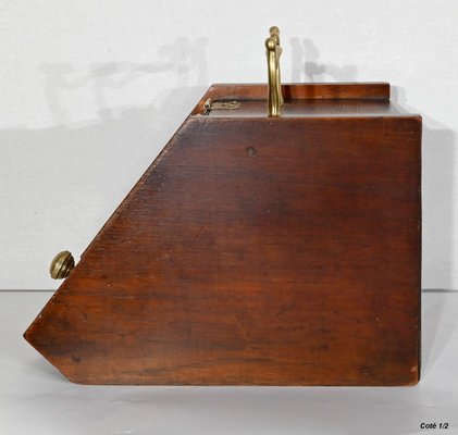 Small Antique Oak Coal Bin, England, 1900s-RVK-1422659