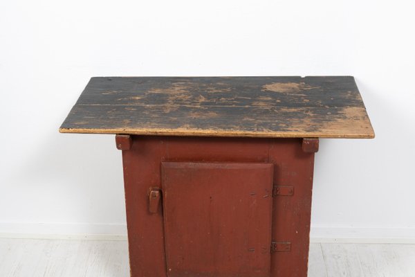 Small Antique Swedish Side Table-MJF-1425883