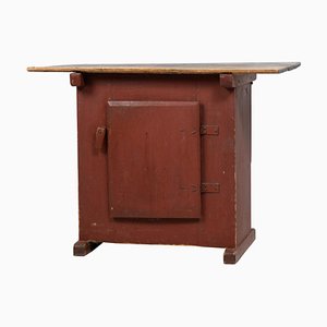 Small Antique Swedish Side Table-MJF-1425883