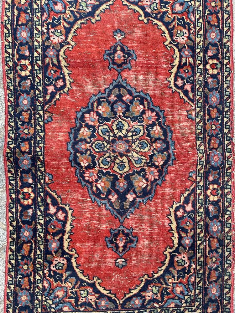 Small Antique Tabriz Rug, 1920s