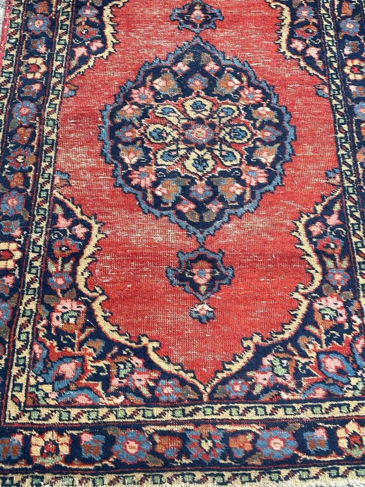 Small Antique Tabriz Rug, 1920s