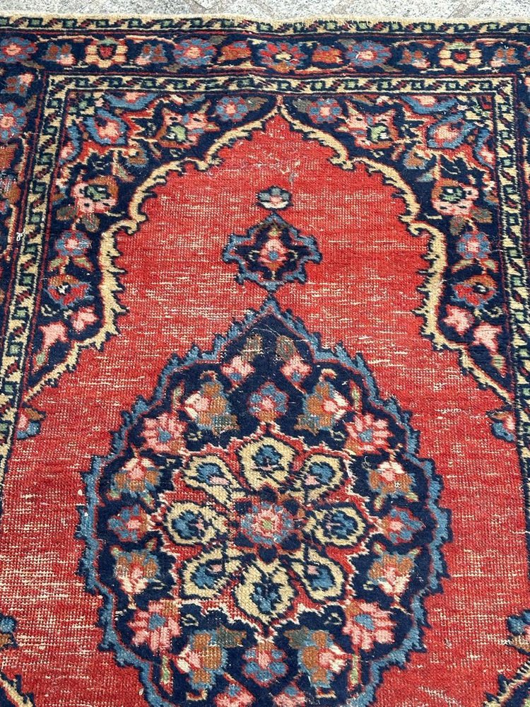 Small Antique Tabriz Rug, 1920s