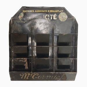 Small Antique Tole Storage Unit from Mc.Cormick, 1900s-WZZ-1448671