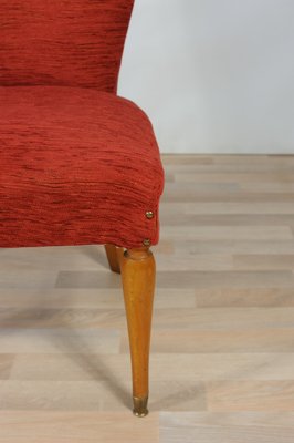 Small Armchair with Footrest, 1960s, Set of 2-GAP-1785501