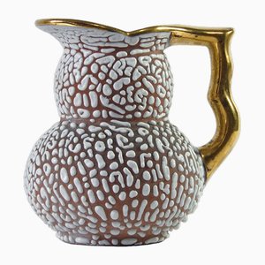 Small Art Deco Belgian Glazed Jug, 1930s-GIW-1700901