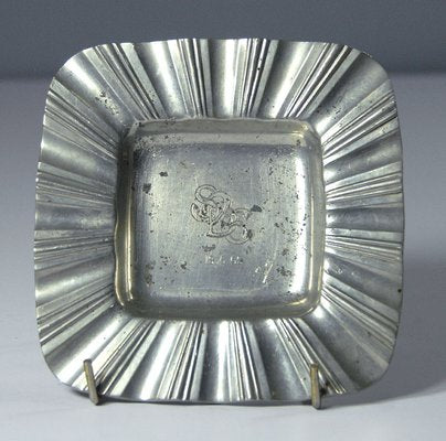 Small Art Deco Pewter Dishes by Just Andersen, 1930s, Set of 3-GIW-573295