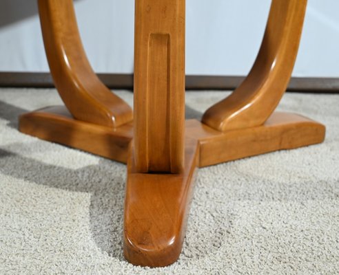 Small Art Deco Side Tables in Walnut and Merisier attributed to E.Arzani, 1930s, Set of 2-RVK-1735373