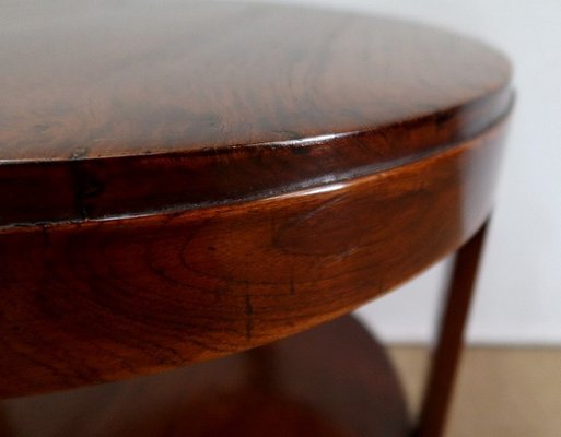 Small Art Deco Solid Teak Gueridon Table, 1920s-RVK-1123141