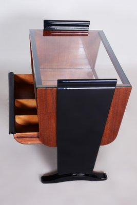 Small Art Deco Table in Walnut attributed to Jindrich Halabala for Up Závody, Czech, 1930s-WHY-1778056