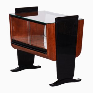 Small Art Deco Table in Walnut attributed to Jindrich Halabala for Up Závody, Czech, 1930s-WHY-1778056