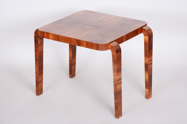 Small Art Deco Table in Walnut by Jindrich Halabala for Up Zavody, 1930s-WHY-1767878