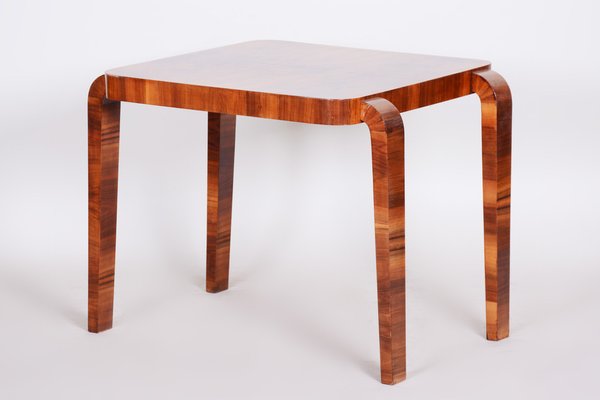 Small Art Deco Table in Walnut by Jindrich Halabala for Up Zavody, 1930s-WHY-1767878