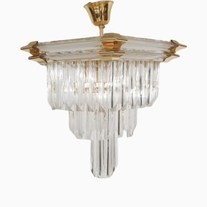 Small Austrian Chandelier from Bakalowits and Sohne, 1980s-ZO-1128740