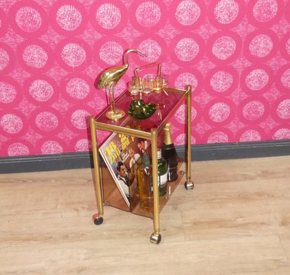 Small Bar Cart in Acrylic Glass, 1970s-AFE-2024532