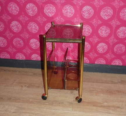 Small Bar Cart in Acrylic Glass, 1970s-AFE-2024532