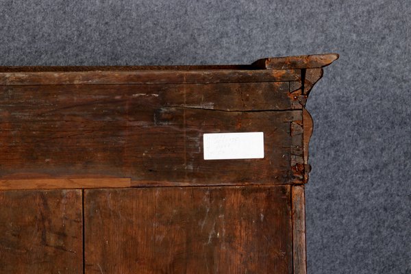 Small Baroque 1-Door Cabinet in Oak, 18th Century-DXD-1132866