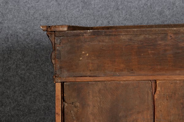 Small Baroque 1-Door Cabinet in Oak, 18th Century-DXD-1132866