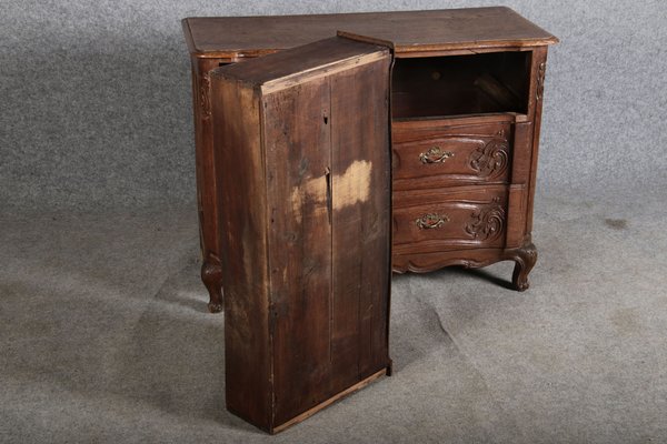 Small Baroque Chest of Drawers, Aachen, Germany, 1760s-DXD-1790788