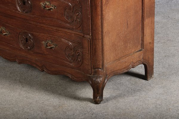 Small Baroque Chest of Drawers, Aachen, Germany, 1760s-DXD-1790788