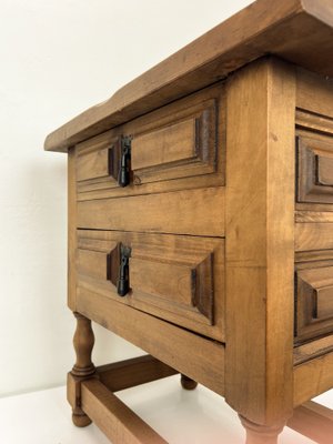 Small Baroque Spanish Chest of Drawers, 1950s-WZZ-1702752