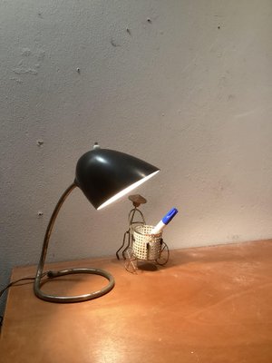 Small Bauhaus Table Desk Lamp in Bakelite by Eric Kirkman Cole, 1930s-SU-1799191